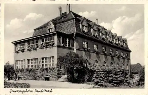 Ak Paudritzsch Leisnig Sachsen, Genesungsheim