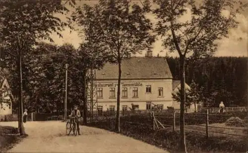 Ak Pleißa Limbach Oberfrohna Sachsen, Gasthaus Tannmühle