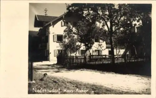 Foto Ak Niederaudorf Oberaudorf in Oberbayern, Haus Aicher