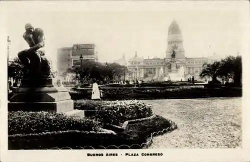 Ak Buenos Aires Argentinien, Plaza Congreso