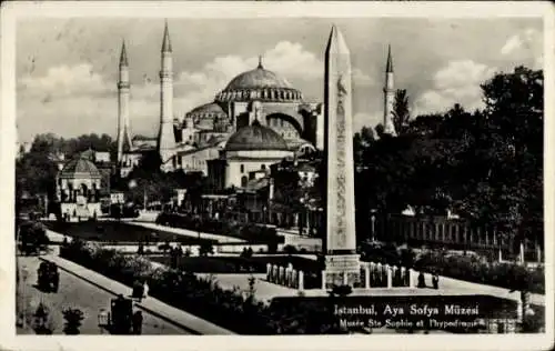 Ak Konstantinopel Istanbul Türkei, Aya Sofya Müzesi, Musée Ste Sophie