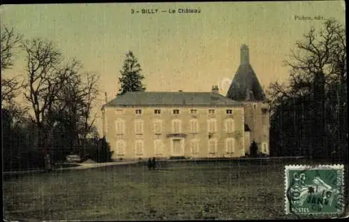 Ak Billy Loir et Cher, Le Chateau