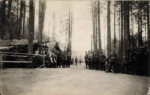 Foto Ak Deutsche Soldaten in Uniformen, Infanterie Regiment 342, I WK