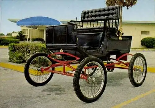 Ak Auto, Automobil, Locomobile Steamer 1900