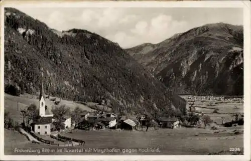 Ak Finkenberg in Tirol, Tuxertal, Mayrhofen