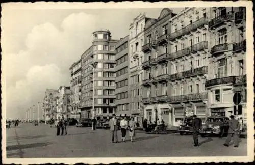 Ak Ostende Ostende Westflandern, Promenade Albert I.