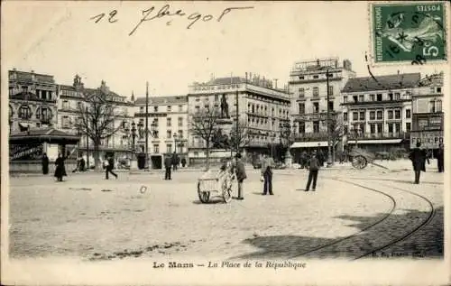 Ak Le Mans Sarthe, Place de la République