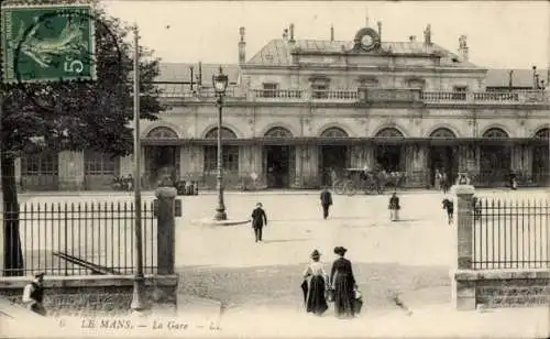 Ak Le Mans Sarthe, Bahnhof