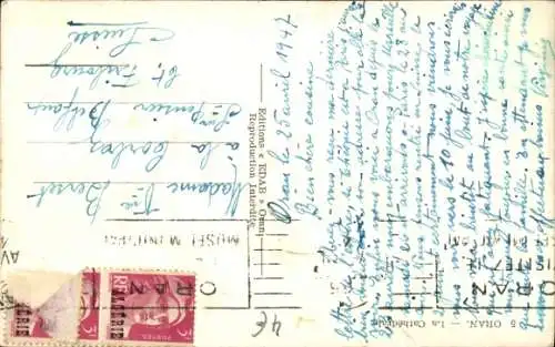 Ak Oran Algerien, Kathedrale