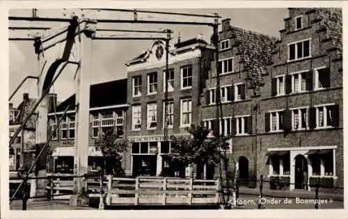 Ak Hoorn Nordholland Niederlande, Onder de Boompjes