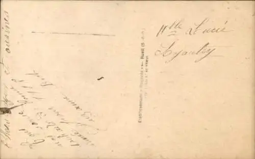 Ak Glückwunsch Neujahr, Französischer Soldat