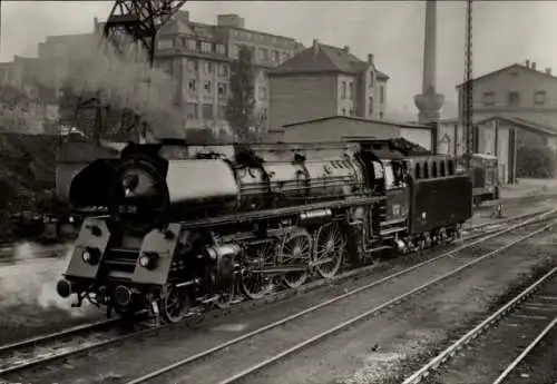 Ak Deutsche Eisenbahn, Dampflok Nr. 01 518, Baujahr 1962