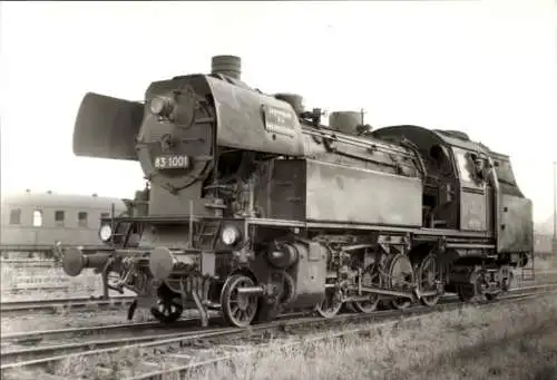 Ak Deutsche Eisenbahn, Lokomotive, Nr 83 1001, Baujahr 1955