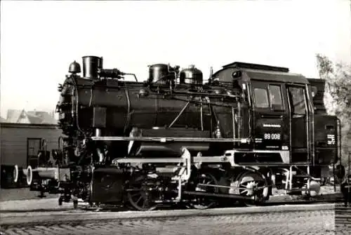 Ak Deutsche Eisenbahn, Lokomotive, Nr 89 008, Baujahr 1934