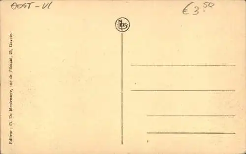 Ak Gavere Ostflandern, Grand Place, Markt