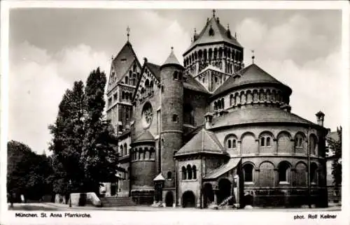 Ak München, St. Anna Pfarrkirche