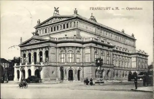 Ak Frankfurt am Main, Opernhaus