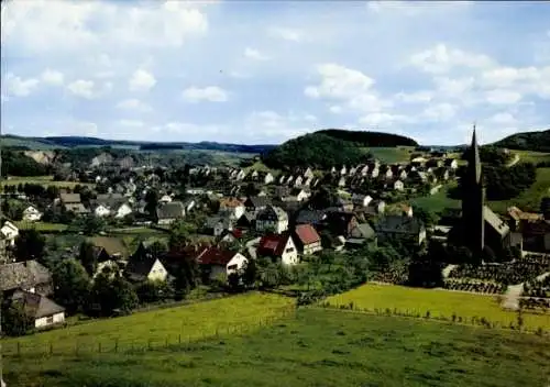 Ak Grevenbrück Lennestadt im Sauerland, Gesamtansicht