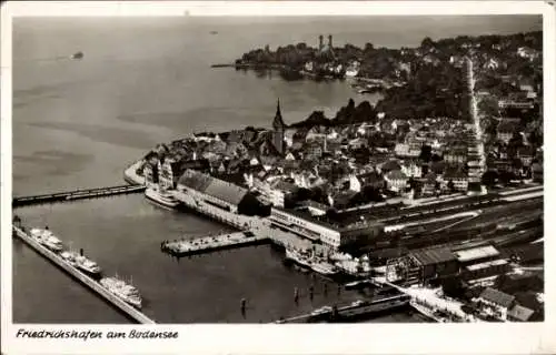 Ak Friedrichshafen am Bodensee, Panorama