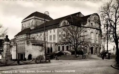 Ak Freiburg im Breisgau, Städtische Bühnen, Großes Haus, Theaterlichtspiele