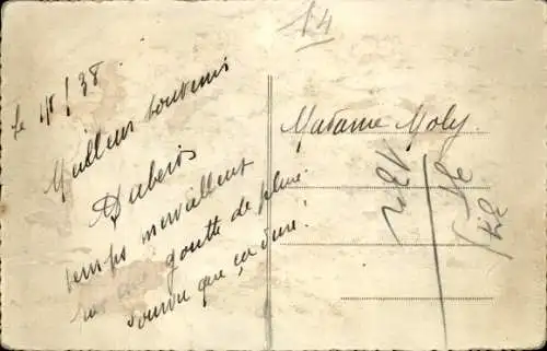 Ak Modane Savoie, Vue d'ensemble des Cascades de St. Benoit