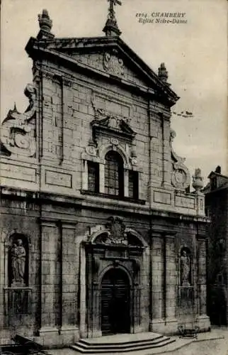 Ak Chambery Savoie, Eglise Notre Dame