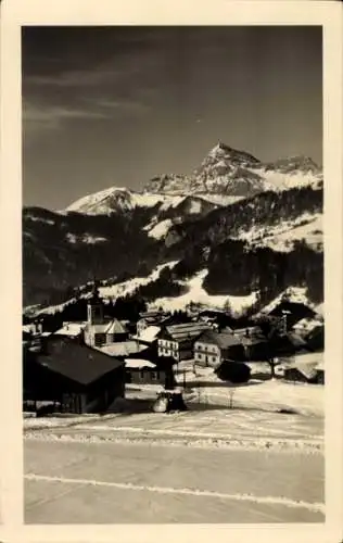 Ak Notre Dame de Bellecombe Savoie, Vue generale