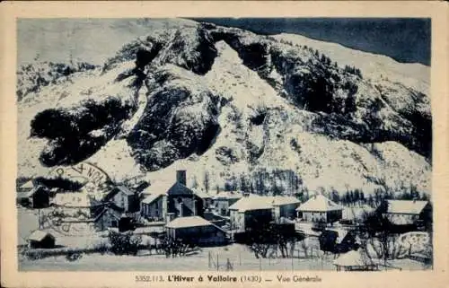 Ak Valloire Savoie, Panorama, Schnee