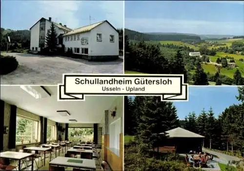 Ak Usseln Willingen im Upland Waldeck, Schullandheim Gütersloh