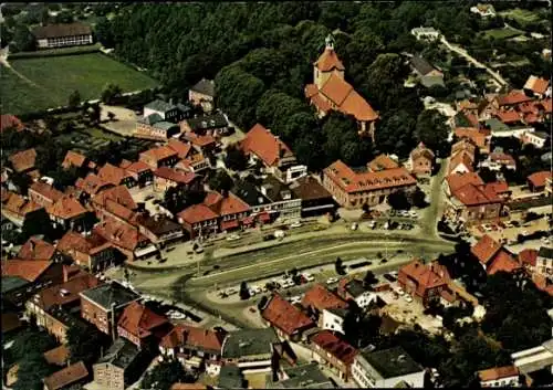 Ak Oldenburg in Holstein, Luftaufnahme