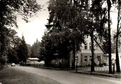 Ak Mägdesprung Harzgerode am Harz, an der Selkemühle, Schulungs- und Ferienheim