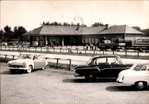 Ak Michendorf in der Mark, Autobahn Raststätte Michendorf