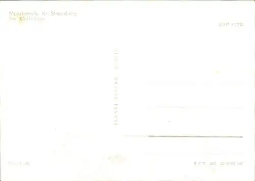 Ak Münchehofe Müncheberg in der Mark, Klobichsee