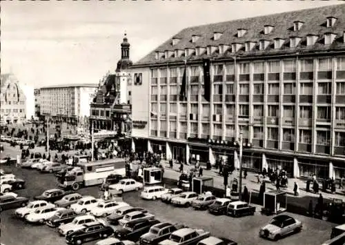 Ak Leipzig in Sachsen, Messehaus am Markt