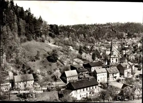 Ak Krippen Bad Schandau Sächsische Schweiz, Panorama