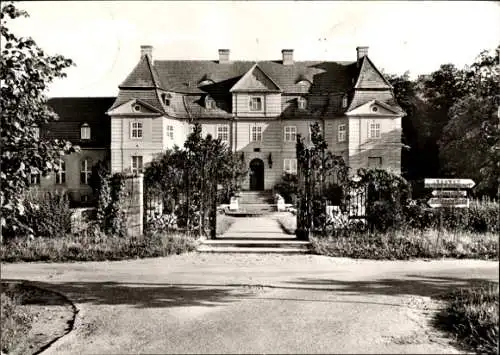 Ak Karlsburg in Vorpommern, Schloss, Zentralinstitut für Diabetes Gerhardt Katsch