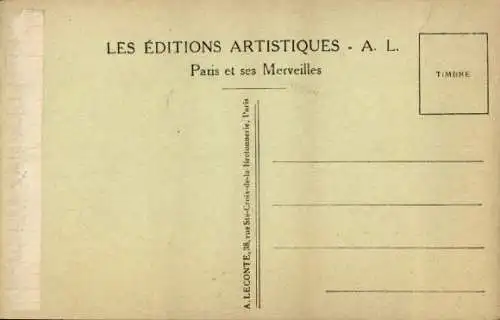 Ak Paris III, Square du Temple