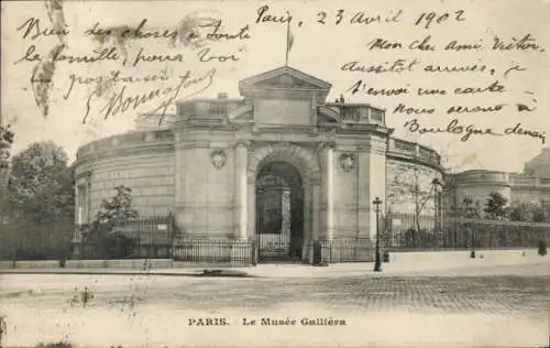 Ak Paris 16. Passy, Galliera Museum