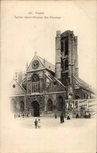 Ak Paris III, Kirche Saint-Nicolas des Champs