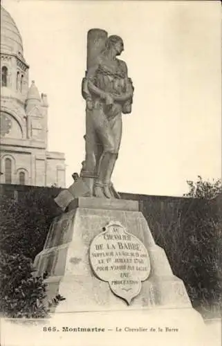 Ak Paris XVIII. Montmartre, Ritter der Barre