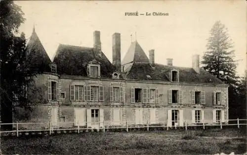 Ak Fossé Loir et Cher, Schloss