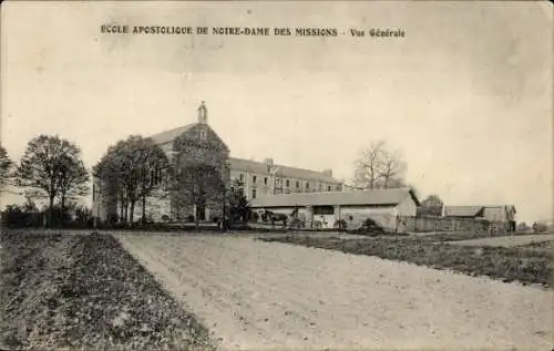 Ak Ecole Apostolique de Notre-Dame des Missions, vue generale