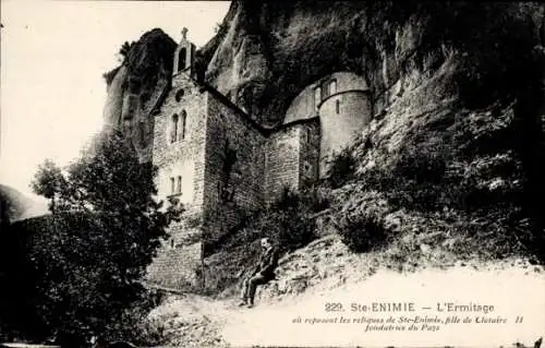 Ak Sainte Enimie Lozère, l'Ermitage