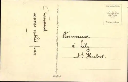 Künstler Ak Corbella, T., Frau an einem Brunnen