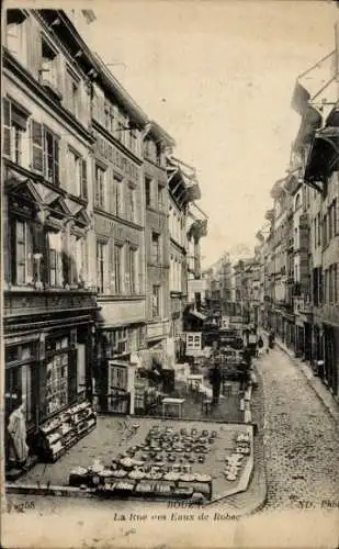 Ak Rouen Seine-Maritime, Rue des Eaux de Robec