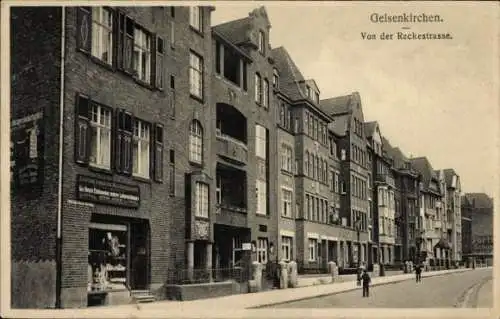 Ak Gelsenkirchen im Ruhrgebiet, Von der Recke-Straße, Geschäft