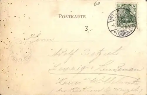 Ak Brotterode in Thüringen, Inselsberg, Winter