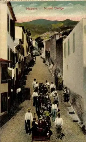 Ak Insel Madeira Portugal, Mount Sledge