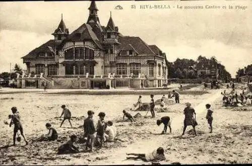 Set von 50 Ak  Riva Bella Menschen am Strand