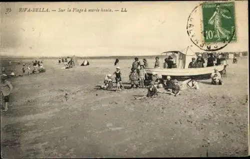 Set von 50 Ak  Riva Bella Menschen am Strand